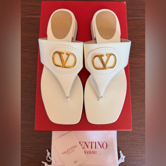 Valentino Garavani VLogo Signature Sandal - Picture 1 of 6